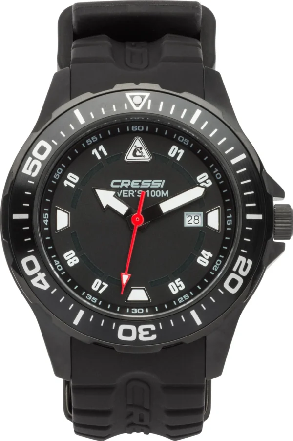 CRESSI Orologio Manta Nero